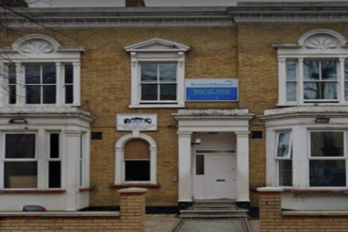 a large brick building